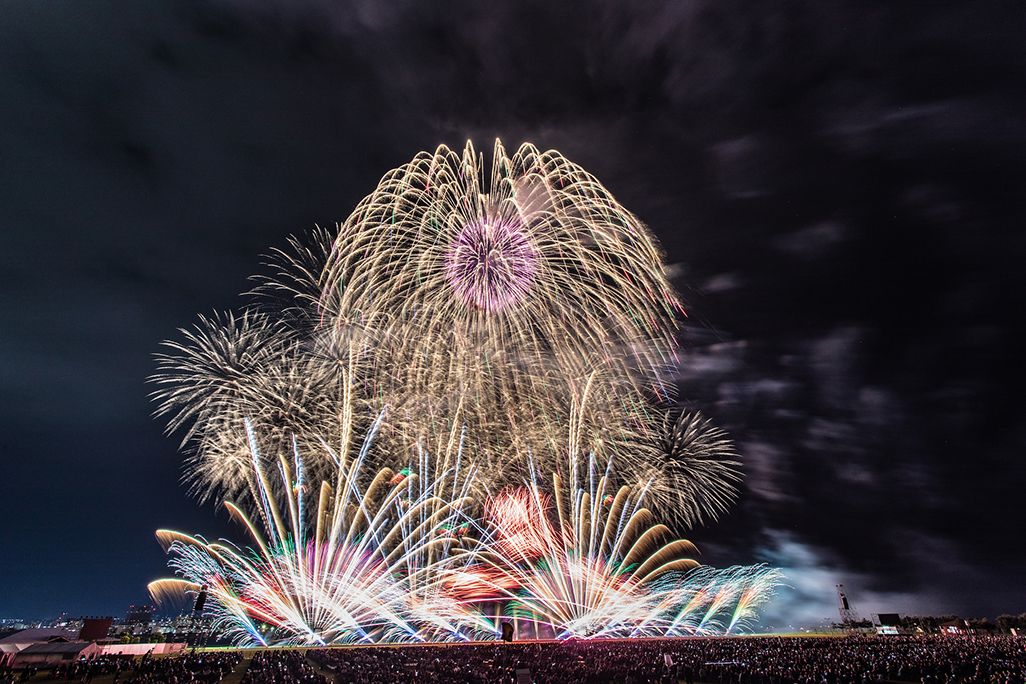 「桜島と芸術花火2022」