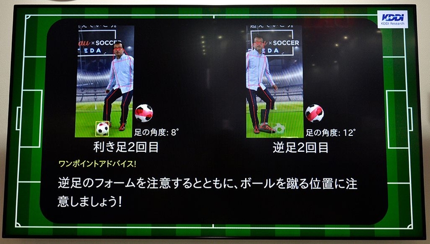 スポーツ行動認識AIによる姿勢の解析