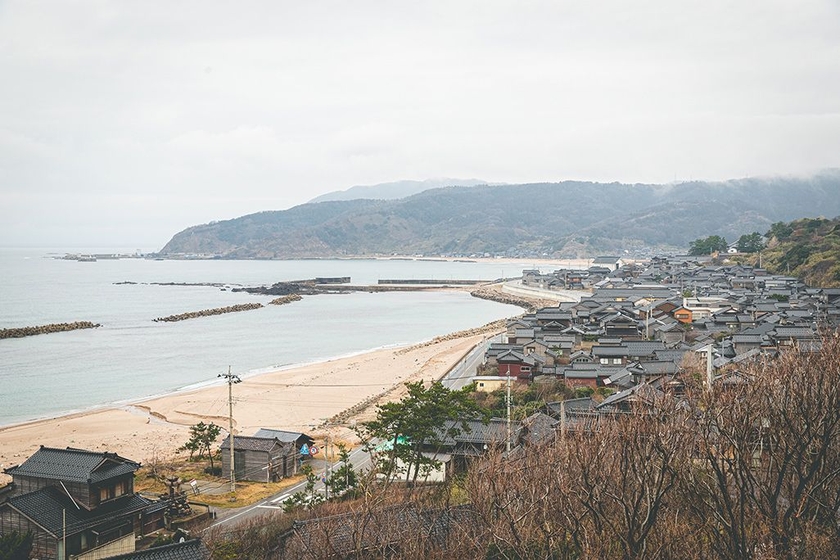 能登半島の沿岸部