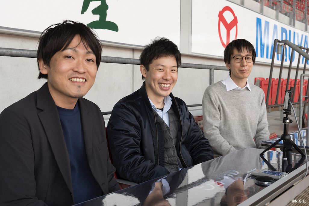 KDDIの山口昌志、篠田真也、山田健太