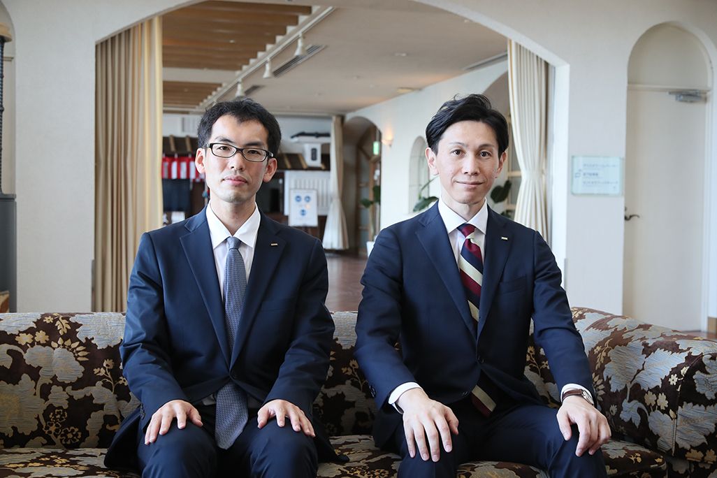 KDDI 地方創生推進部の小泉安史と山田啓太