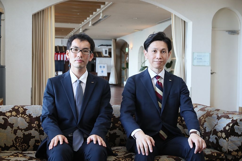KDDI 地方創生推進部の小泉安史と山田啓太