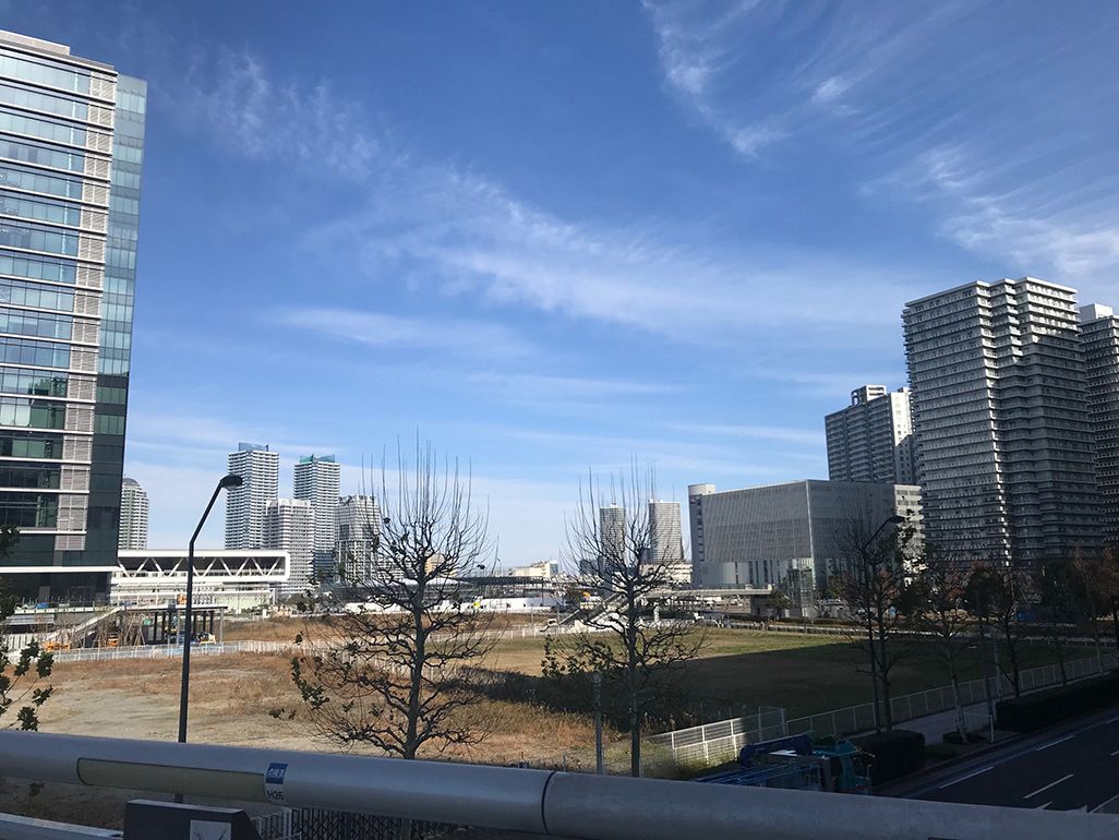 横浜みなとみらいの空き地