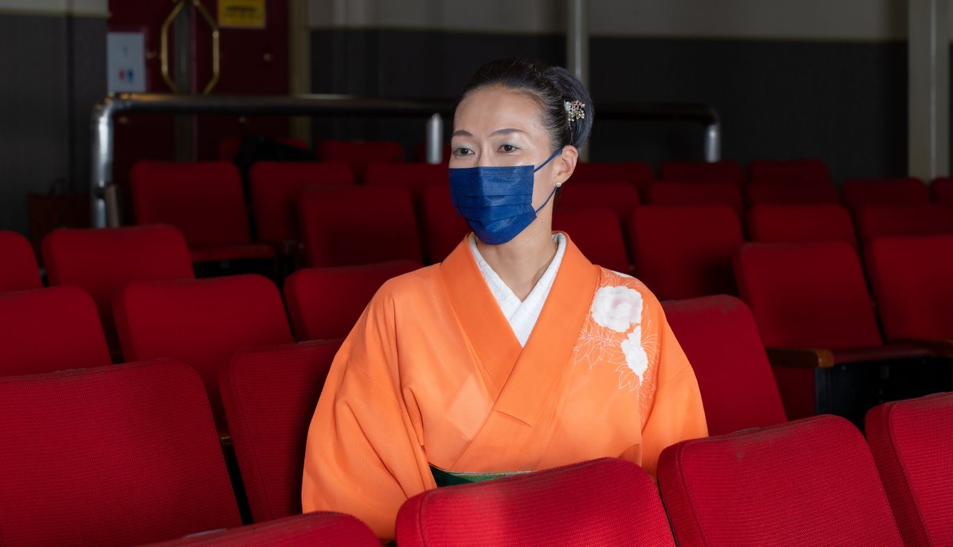 太神楽師 鏡味 味千代さん