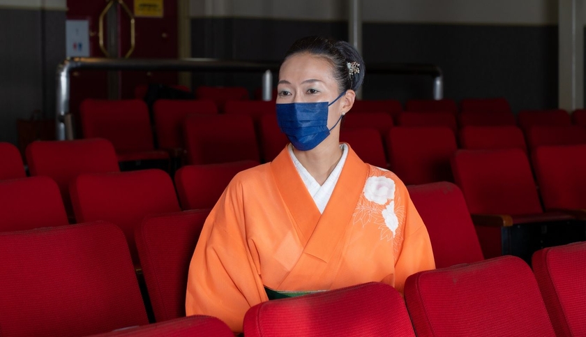 太神楽師 鏡味 味千代さん