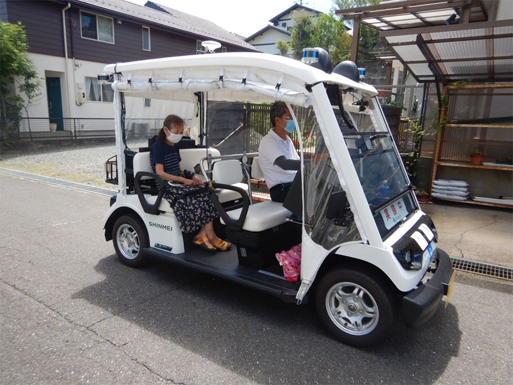 自動運転車ゆっくりカート