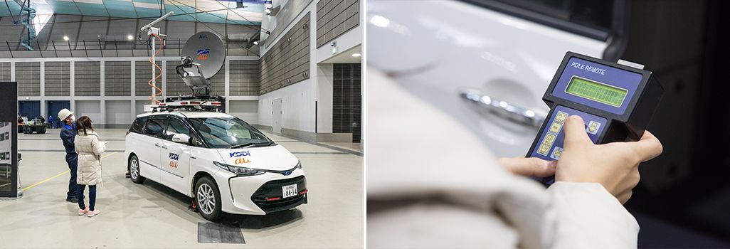 新型の車載型基地局