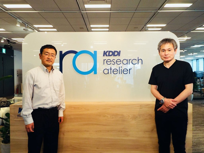 KDDI総合研究所の川田亮一と西谷明彦