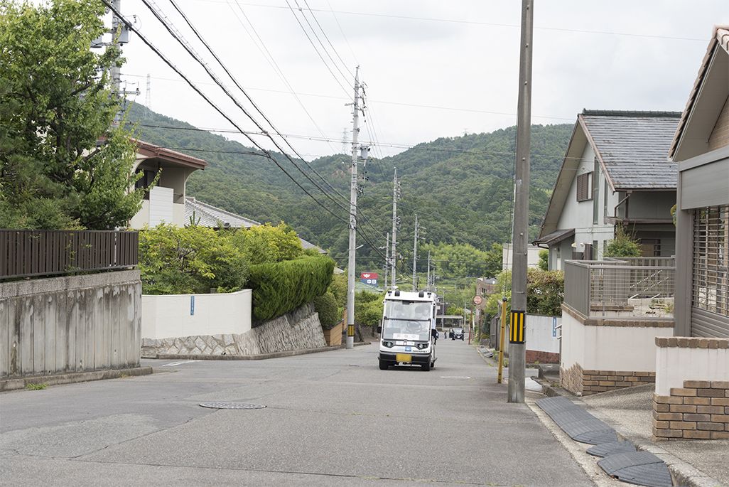 自動運転車ゆっくりカート
