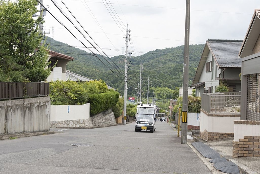 自動運転車ゆっくりカート