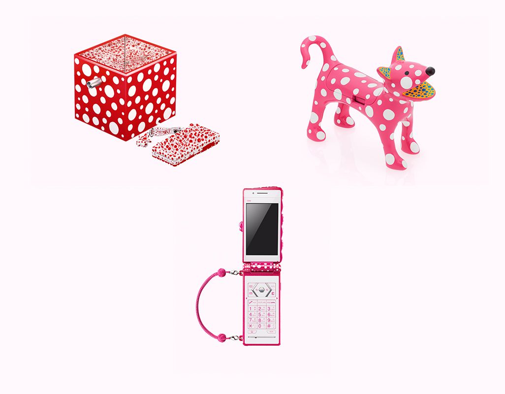 草間彌生が手がけた「iida Art Editions YAYOI KUSAMA」