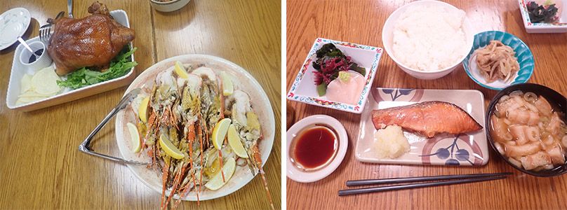 南極昭和基地の隊員たちの食事