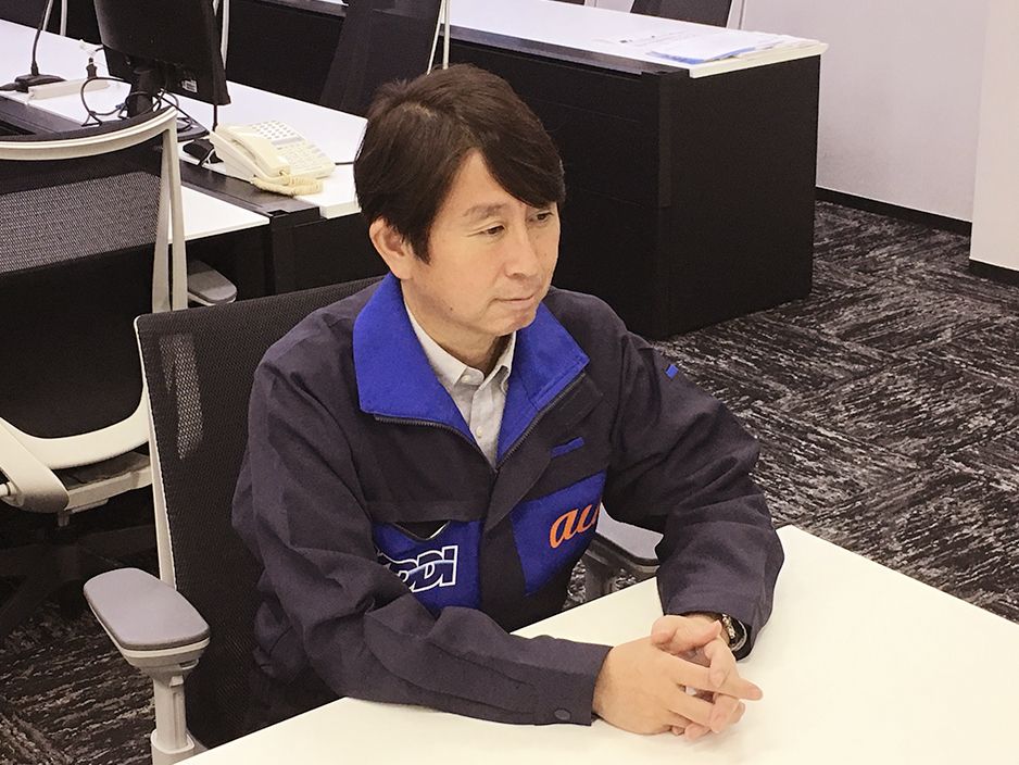 KDDIの川瀬俊哉