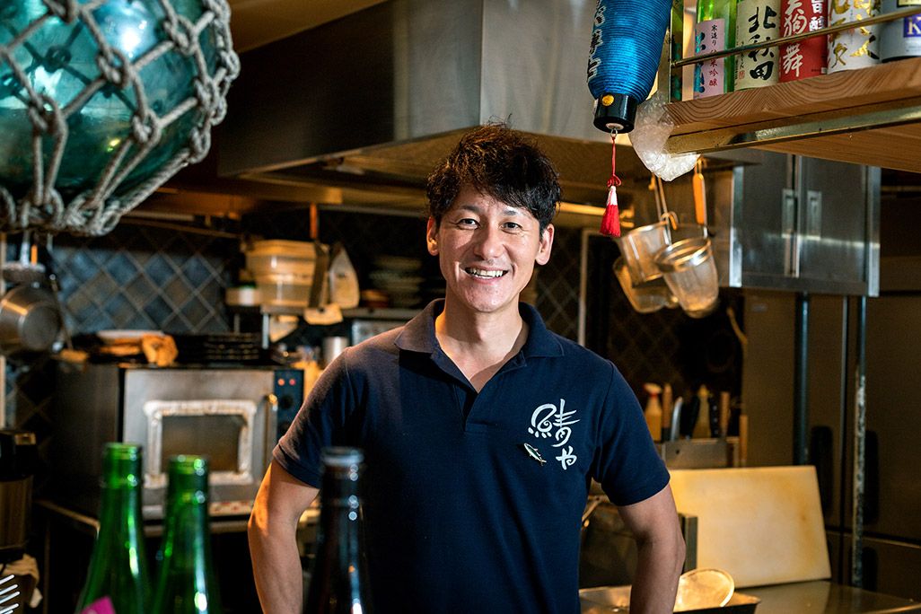株式会社鯖や代表 右田孝宣さん