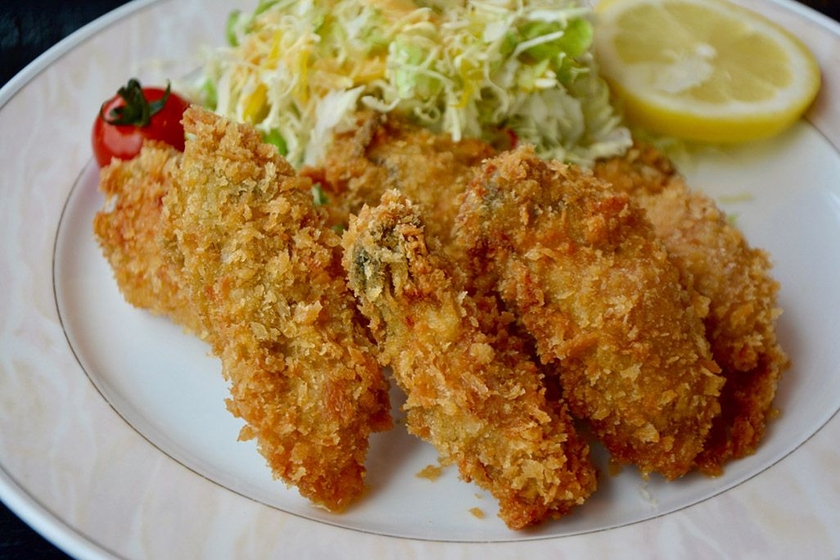 厚岸産牡蠣のカキフライ