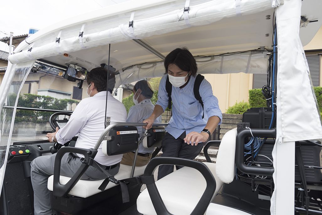 自動運転車ゆっくりカート