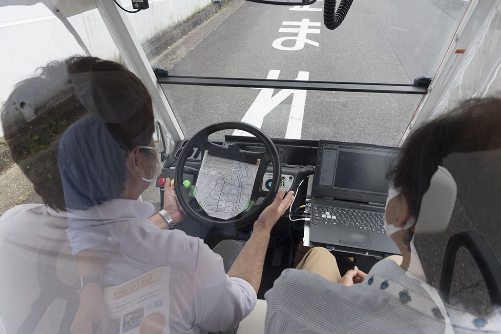 自動運転車ゆっくりカート