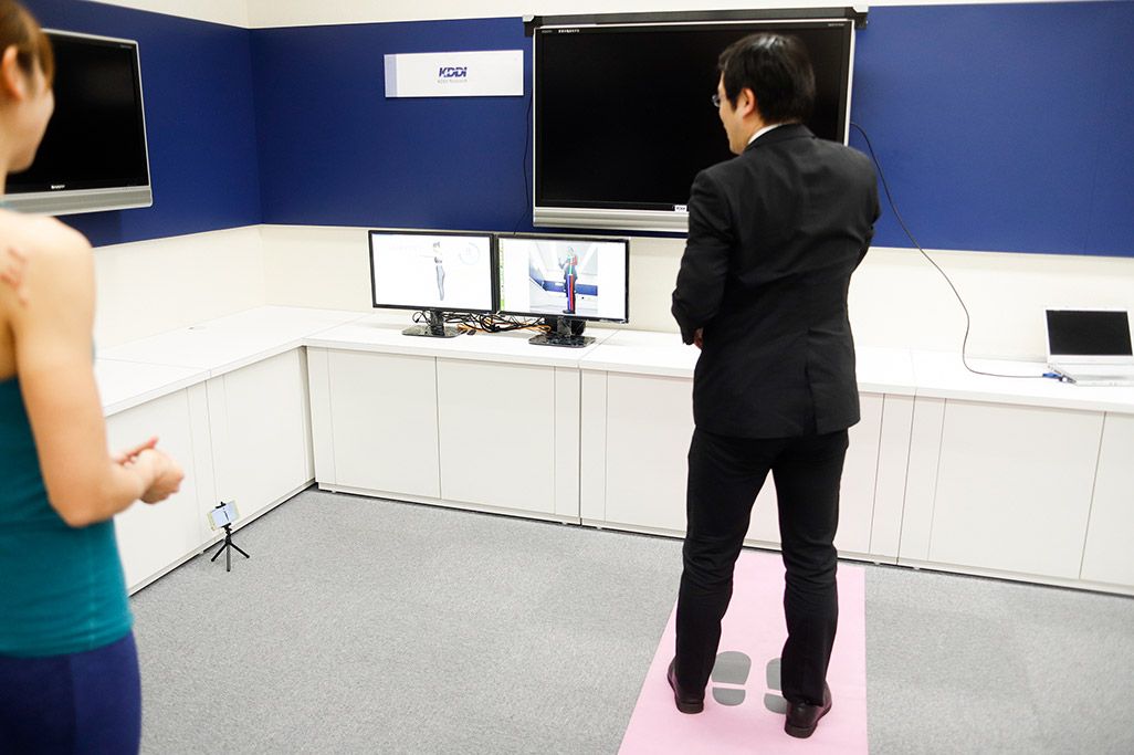 KDDIが開発したAIパーソナルトレーニング