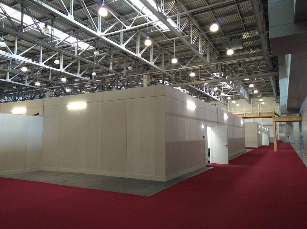 モスクワの「IBC」内部