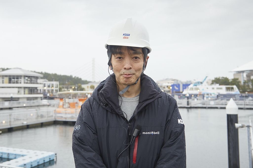 KDDIでスマートドローンの開発に取り組む松木友明