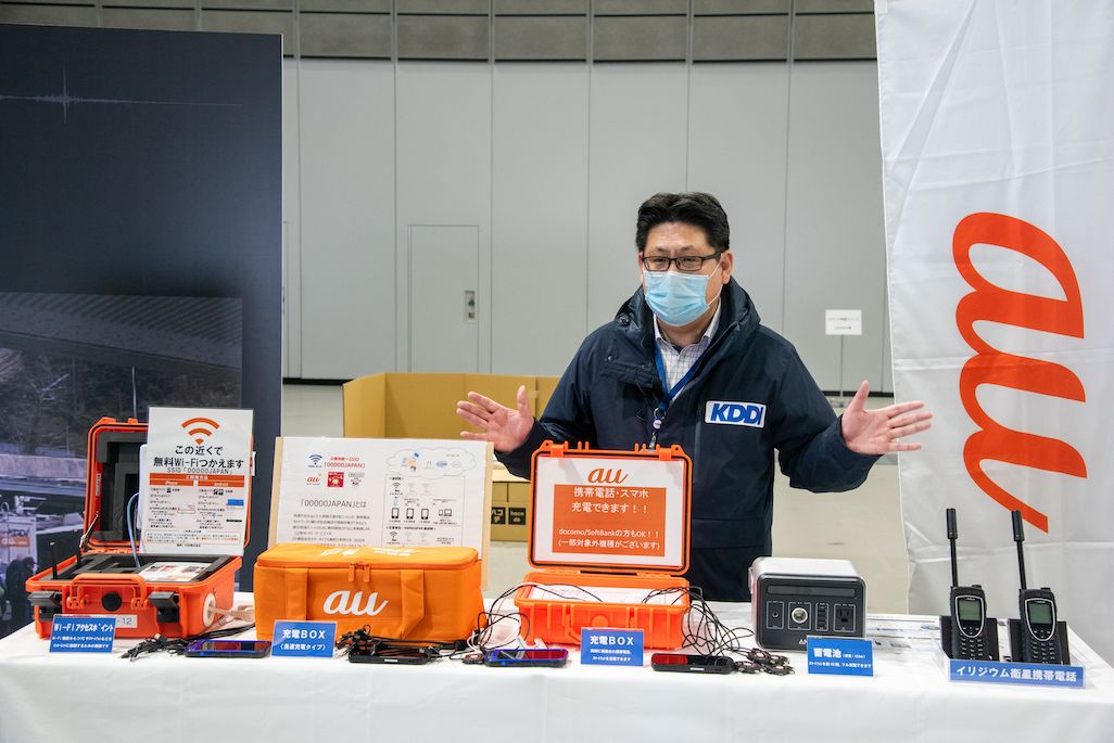 通信インフラをサポートする機材