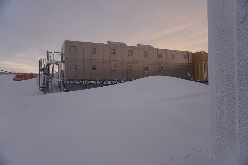 南極・昭和基地の居住棟