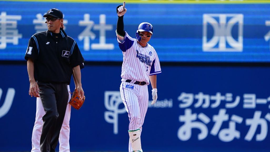 「ベイプラ」の追いカメラ（1塁側）