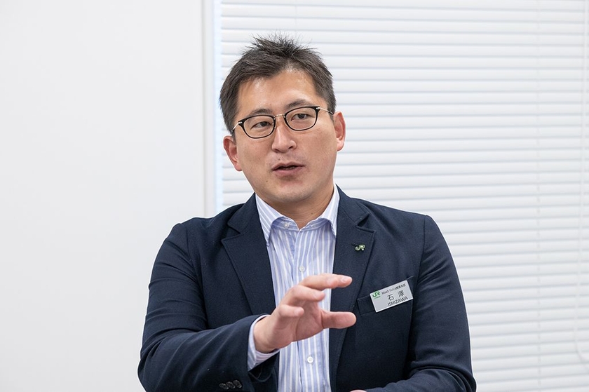 東日本旅客鉄道 MaaS・Suica推進本部 石澤尚之さん