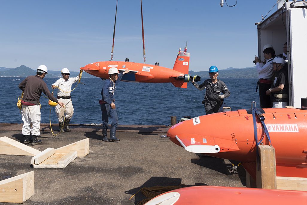 「Shell Ocean Discovery XPRIZE」の模様