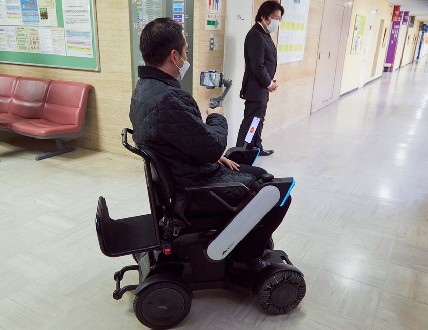 つくば医療MaaSの自動運転パーソナルモビリティ