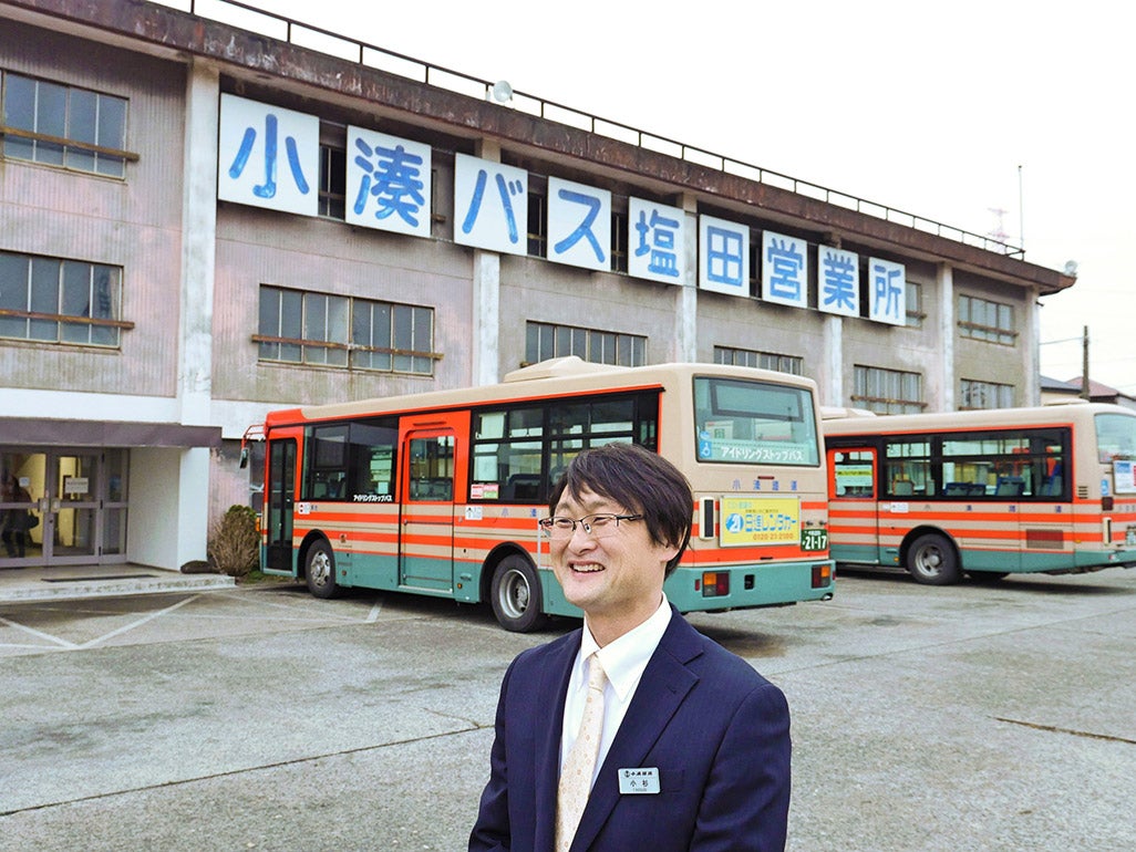 小湊鉄道 バス事業部の小杉直次長