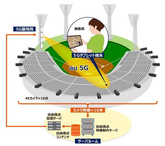今回の実験のシステム構成