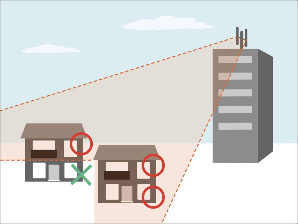 1階の電波がつながらない