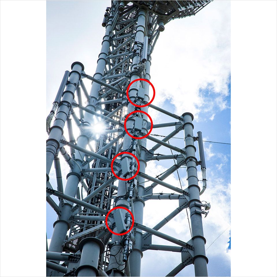 au 5Gの基地局