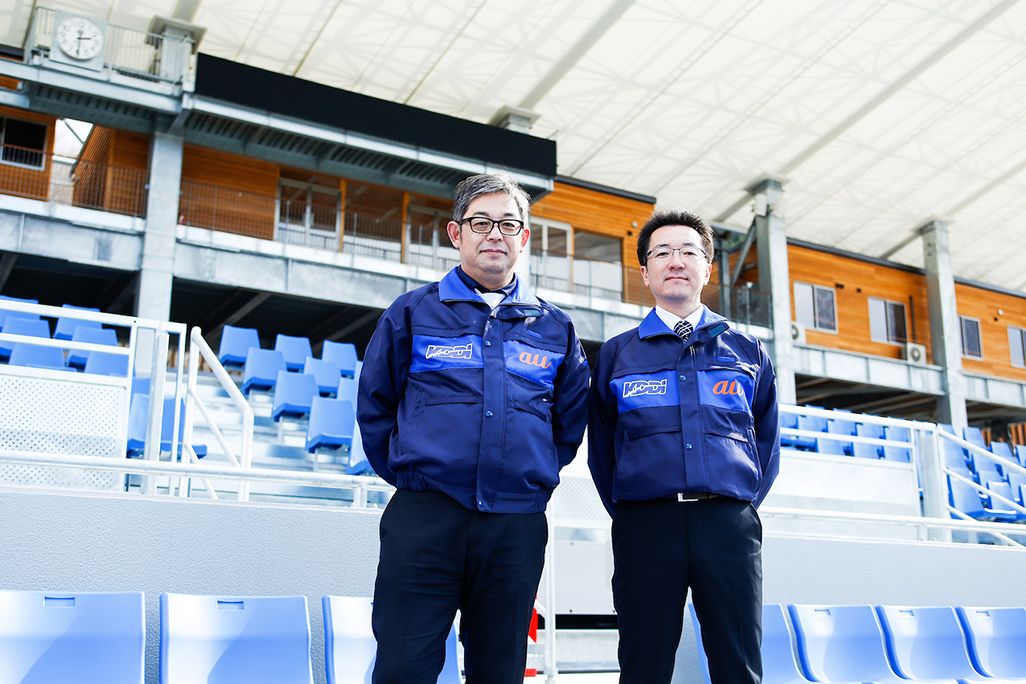 KDDI仙台TC・小野寺毅、尾形雅美