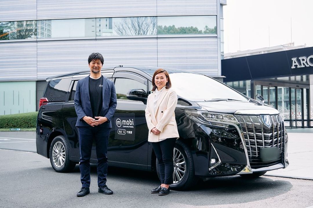 Community Mobility株式会社 代表取締役副社長 松浦年晃さん、取締役 菊池美緒さん