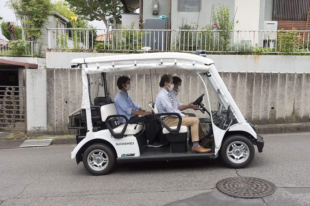自動運転車ゆっくりカート