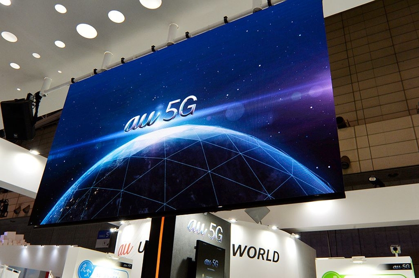 「CEATEC 2019」のKDDIブース