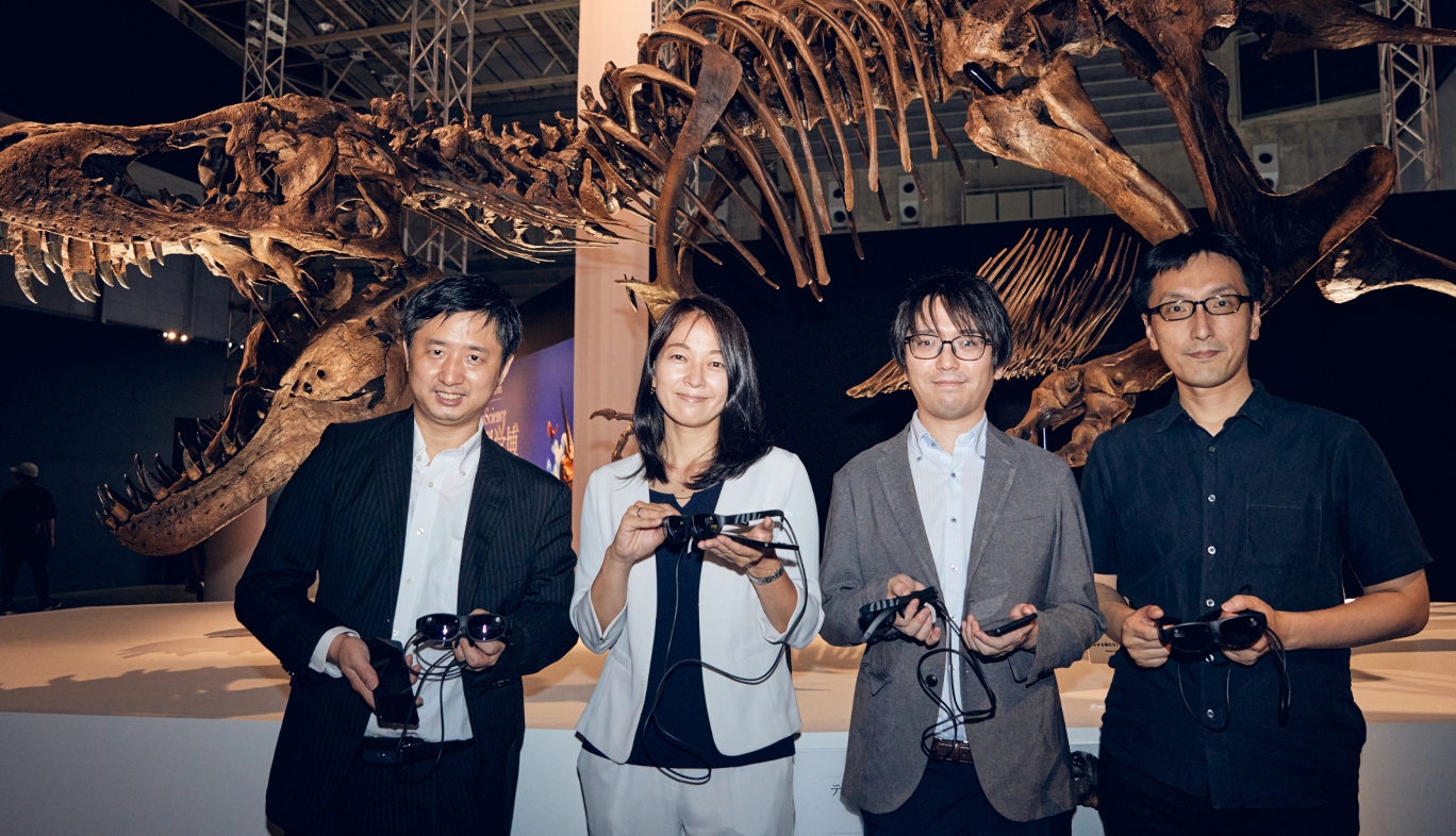 KDDIのスマートグラス担当者
