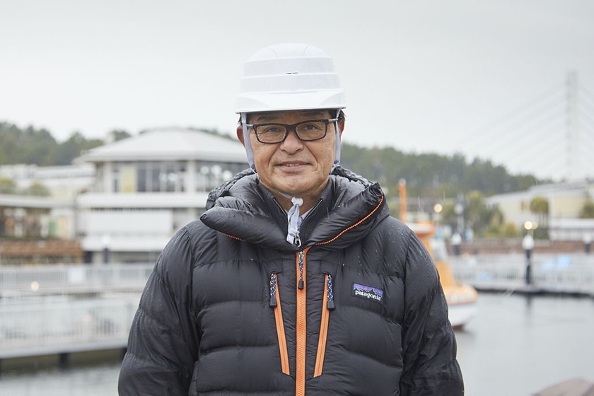 プロドローン社副社長の菅木紀代一さん