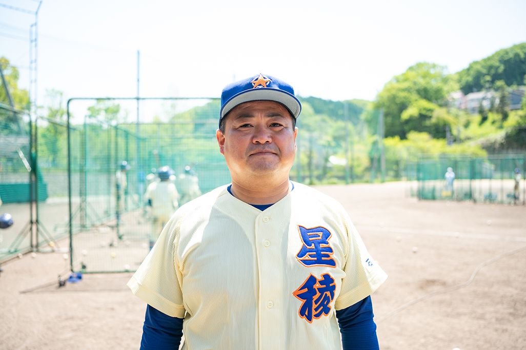 星稜中学校野球部の五田祐也監督