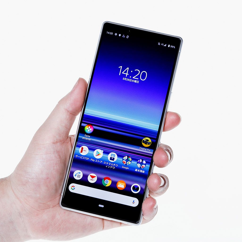 Xperia 1のディスプレイ