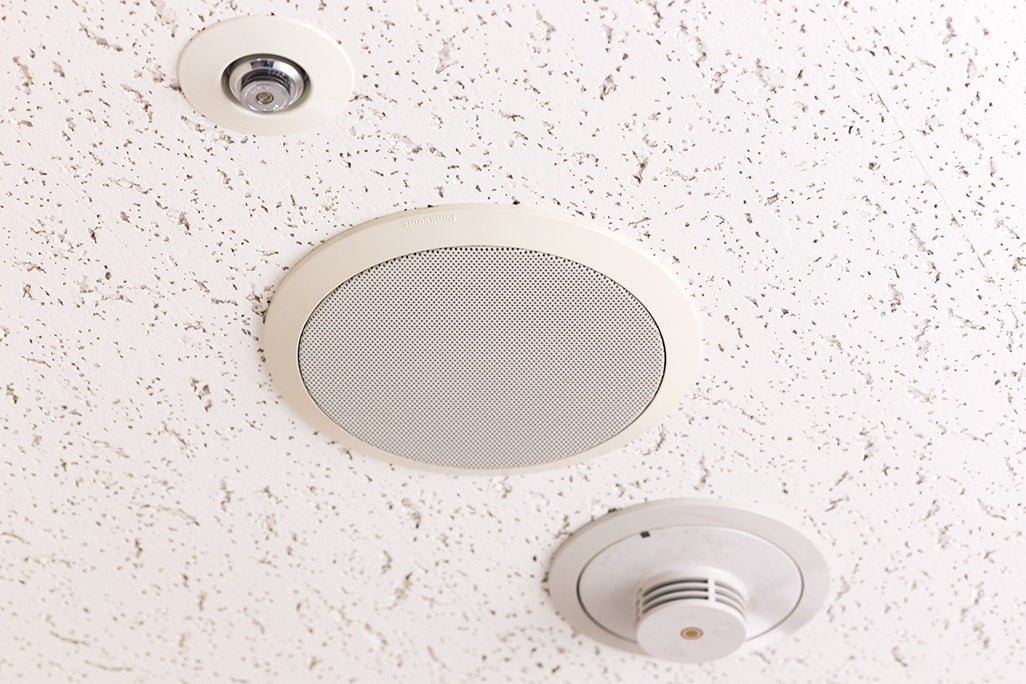 非常放送用のスピーカー