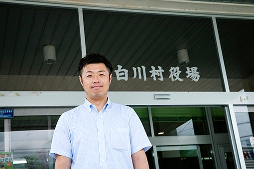 白川村役場 観光振興課 尾﨑達也さん