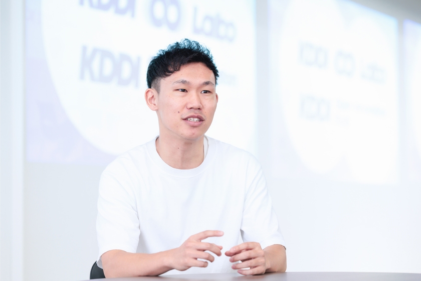 KDDI オープンイノベーション推進本部 BI推進部 陸田 瑛星