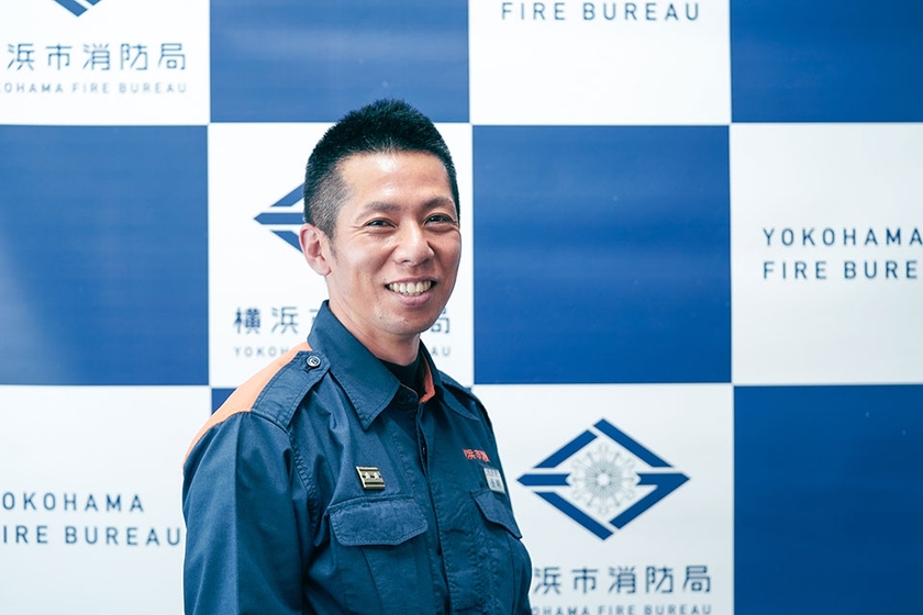 横浜市消防局 警防部 警防課 訓練救助係長 長﨑俊介さん