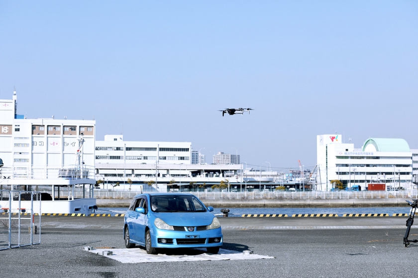 ドローンで要救助者を捜索